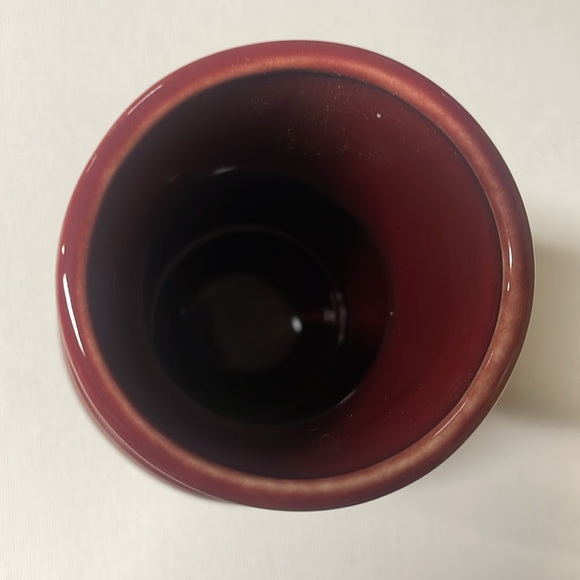 Fiesta Royalty Vase Cinnabar Fiestaware Retired Color And Shape HLC - Picture 2 of 6